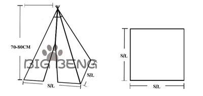 Pet Tent Bed